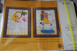 Embroidery Kit for "Bath Time Ducks" including Vintage Frames - $5.99