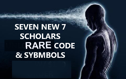 7 AVAILABLE 7 SCHOLARS RARE COLLECTION OF 7 MAGICK SYMBOLS CODE Magick