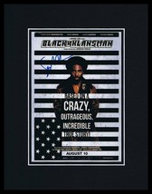 Spike Lee Signed Framed 11x14 Blackkklansman Poster Display AW