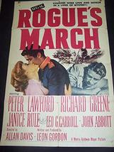 ROGUE'S MARCH - 27"x41" Original Movie Poster One Sheet Peter Lawford 1953 - $58.80