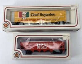Vintage Bachmann HO Scale 51&#39; Steel Box Car Chef Boyardee 43-1008-47 &amp; M... - $22.99