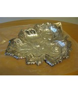 VTG Sheridan Silver Plate Strawberry Leaf Design Tray Dish Top &amp; Bottom ... - $29.69