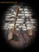 Authentic Voodoo Sacred Protection Totem Cl EAN Banish And Shield Mojo Wand - $199.00