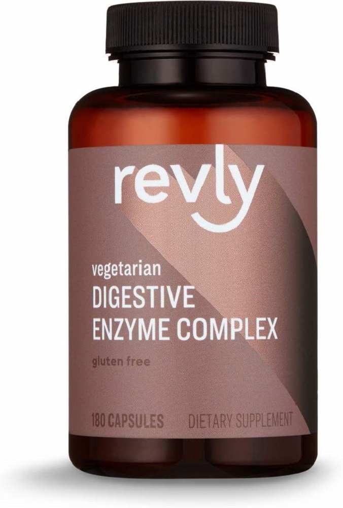 Amazon Brand - Revly Digestive Enzyme Complex, 180 Count Capsules, 90 ...