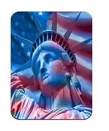 American Flag Mousepad Statue of Liberty U.S.A. Mouse PadFreedom, ToyMP:94 - $9.47