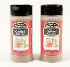 2 Pack Spice Supreme Ground Cloves In Shaker Top Jar - $10.39