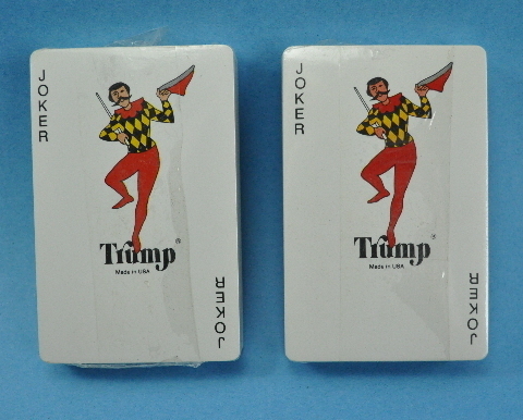 2 Decks Trump Playing Cards Norman Rockwell Prints Sealed - Playing Cards