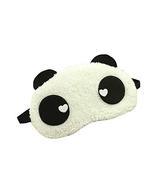 Cute Panda Eye Mask Soft Plush Sleeping Mask Travel Working Mask #04 - $12.74