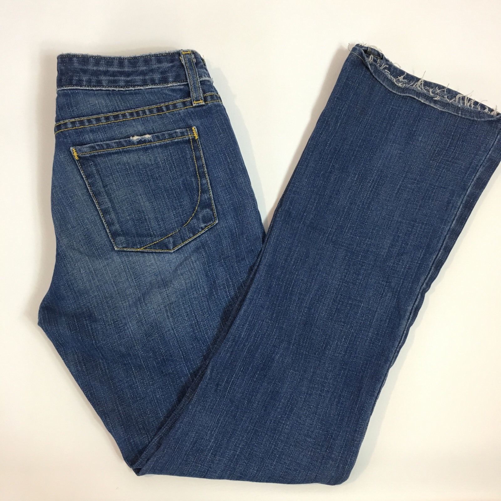 Paper Denim & Cloth Women's Jeans Size 25 Straight Leg Medium Wash - Jeans