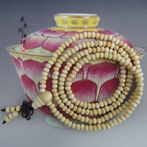 Free Shipping -  Hand Carved 6mm Tibetan Natural white sandalwood meditation yog - $20.00