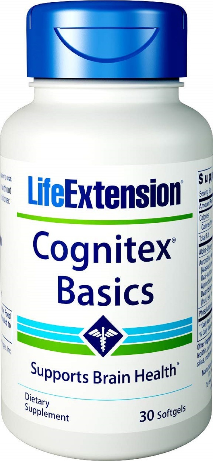Life Extension Cognitex Basics (Brain Health Formula), 30 Softgels