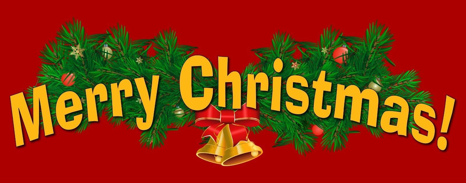 Merry Christmas Indoor Outdoor Holiday Christmas Party Decor Vinyl Banner Sign Banners