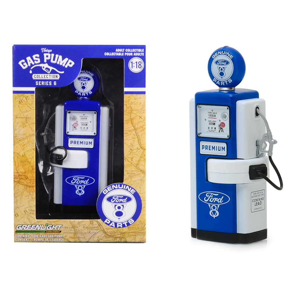 1948 Wayne 100A Gas Pump Ford V8 Genuine Parts Vintage Gas Pumps