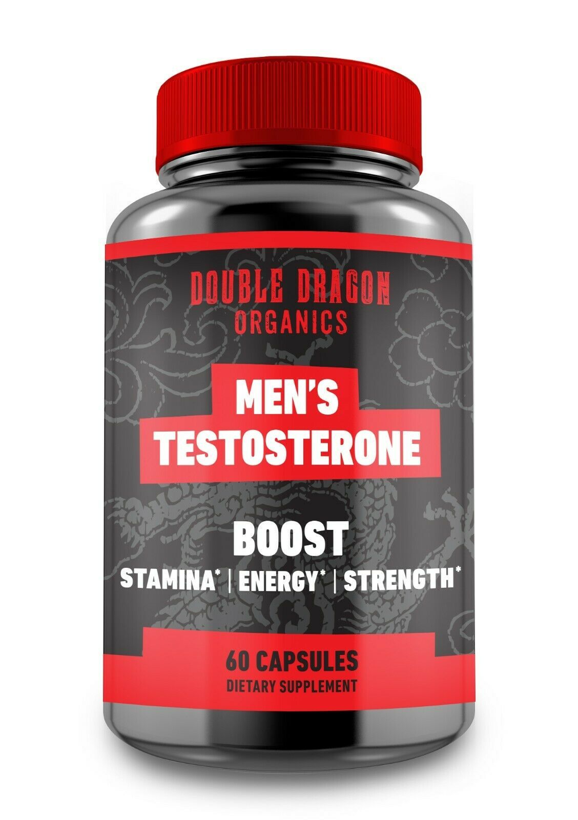 Men's Testosterone Booster - 60 Caps - Natural Stamina, Endurance and ...