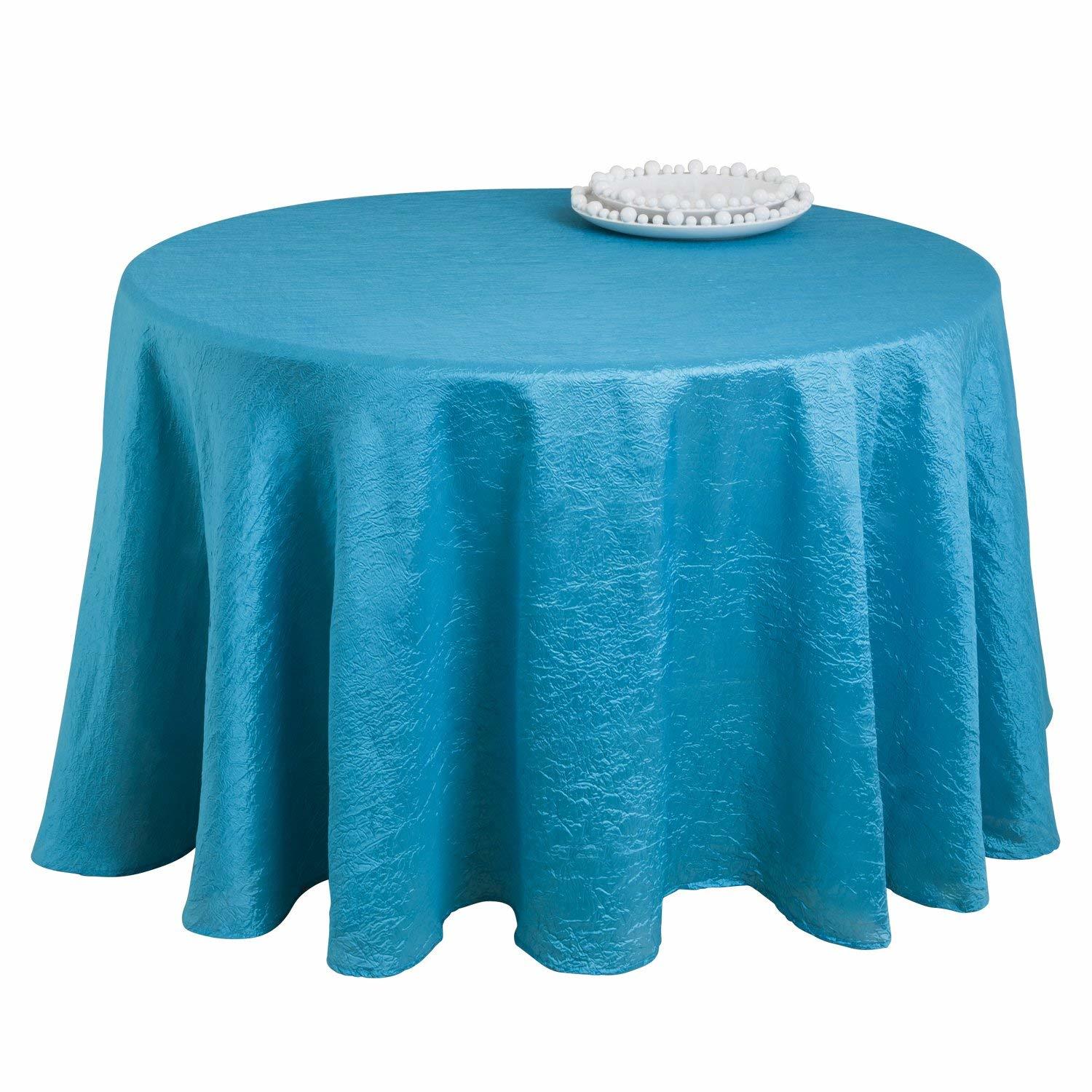 SARO LIFESTYLE LN817 Especial Round Tablecloth Liner, 90Inch