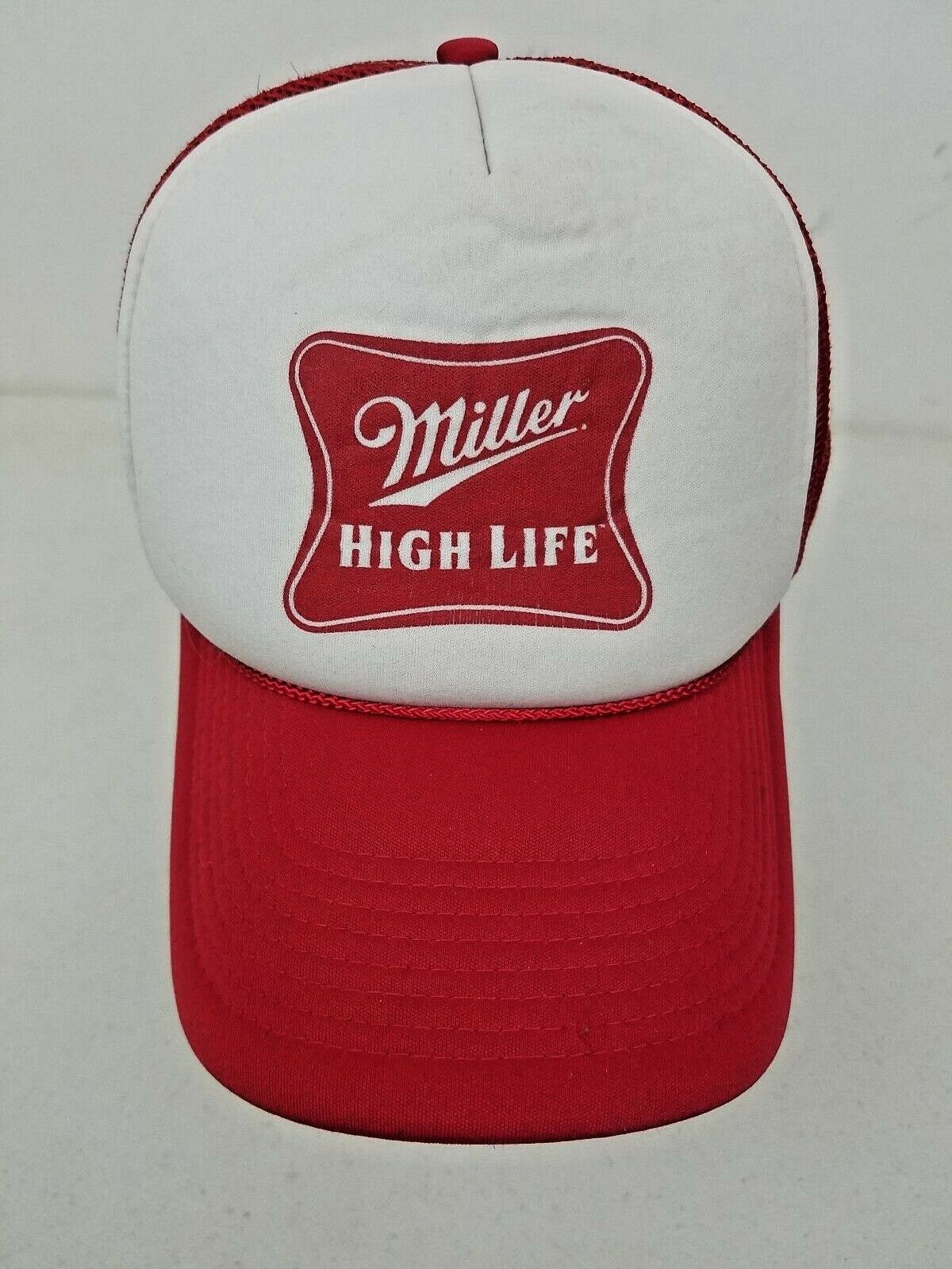 vintage miller high life hat