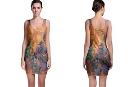 Avengers unity division women s sleevless bodycon dress thumb200