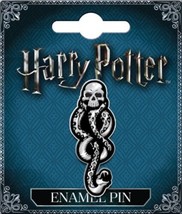 Harry Potter Slytherin Death Eater Dark Mark Logo Metal Lapel Pin Style #2 NEW - $7.84