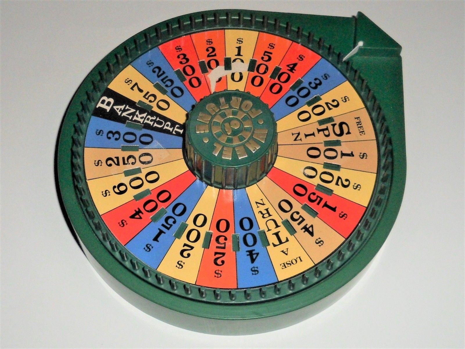 wheel of fortune electronic board game