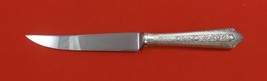 Normandie by Wallace Sterling Silver Steak Knife Serrated HHWS Custom 8 1/2" - $78.21