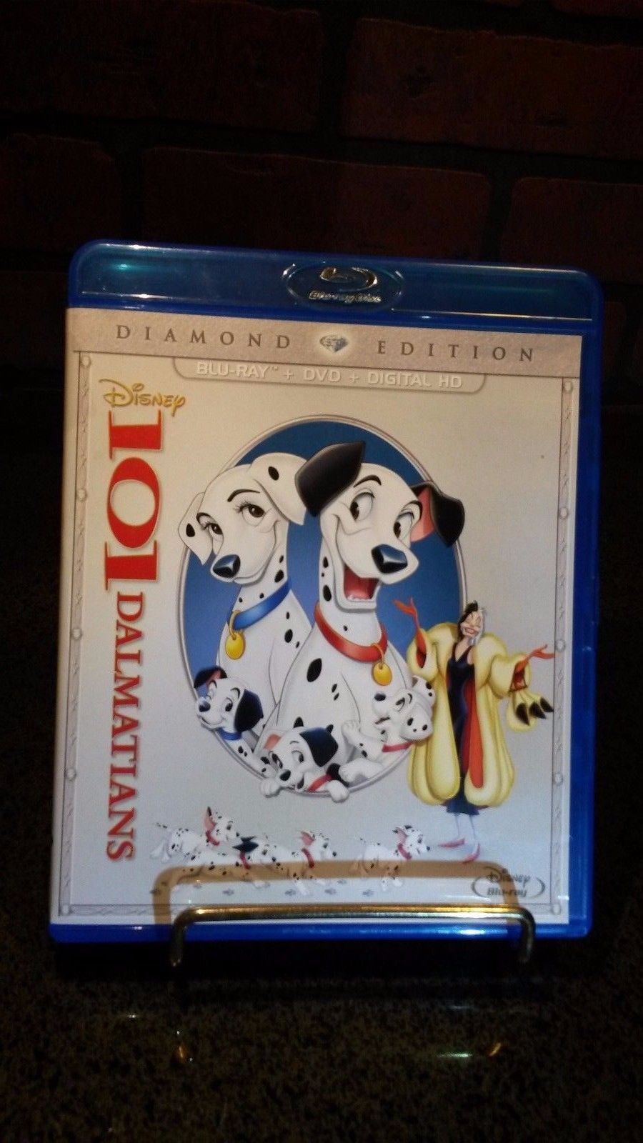 101 DALMATIANS Disney Diamond Edition DVD (only) w/Authentic Slipcase - $12.85