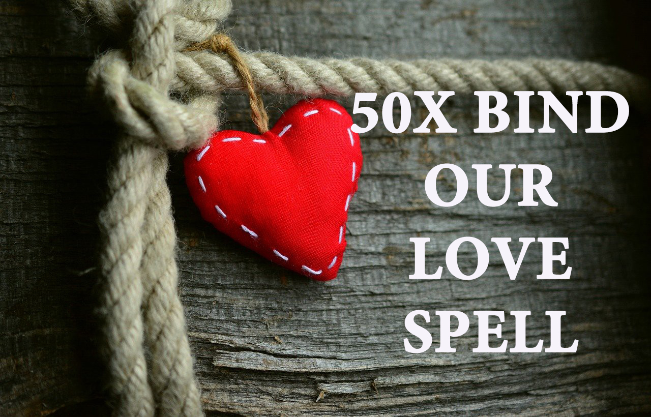 50x  BIND OUR LOVE UNBREAKABLE LOVE RELATIONS HIGH MAGICK RING PENDANT