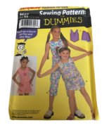 Simplicity Sewing Pattern for Dummies 9607 Girls Tops Pants Skort Shorts Uncut - $3.99