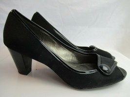Naturalizer Lightner Black High Heels Women&#39;s Shoes Size 9.5 M 90176-9 - $14.84