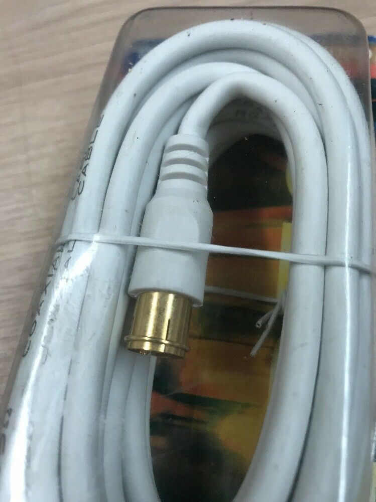 RG/59U 12Ft Coaxial Cable With Quick Push-On Connectors AD6 - Cables ...