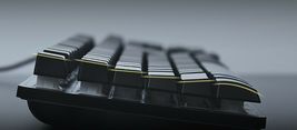 Zio Korean English Gaming Keyboard USB Wired LED Backlight Membrane Keyboard image 7
