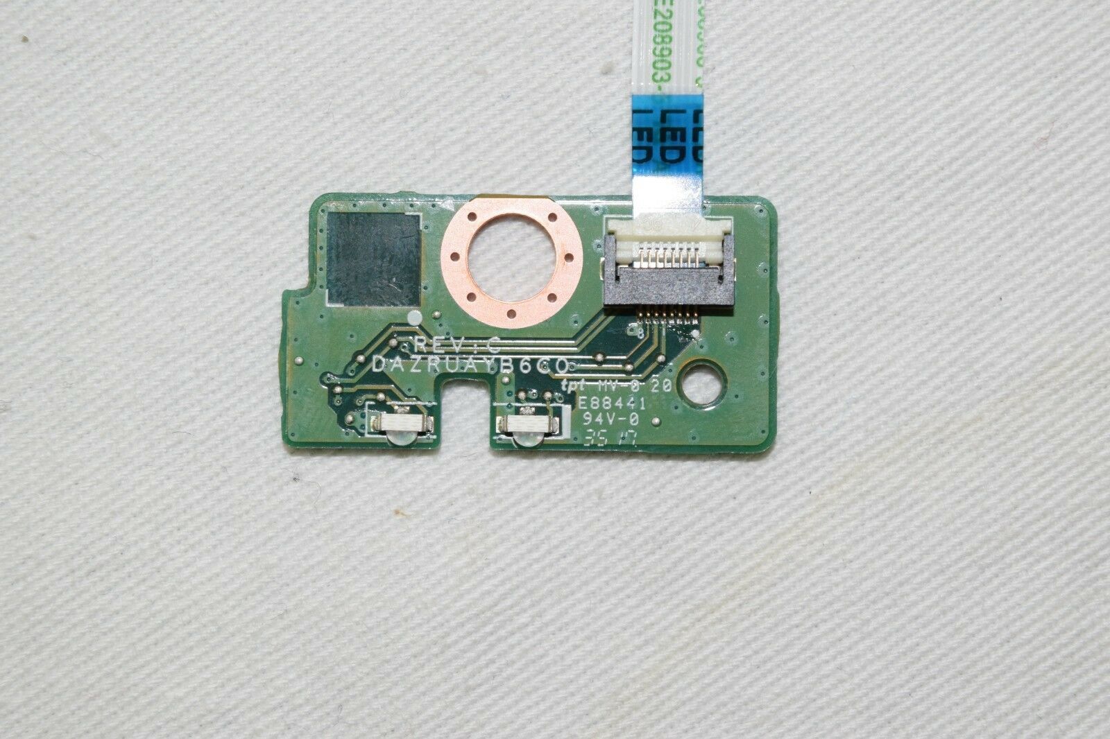Acer ChromeBook CB3532C4ZZ Power Button Board with Cable, DAZRUAYB6C0