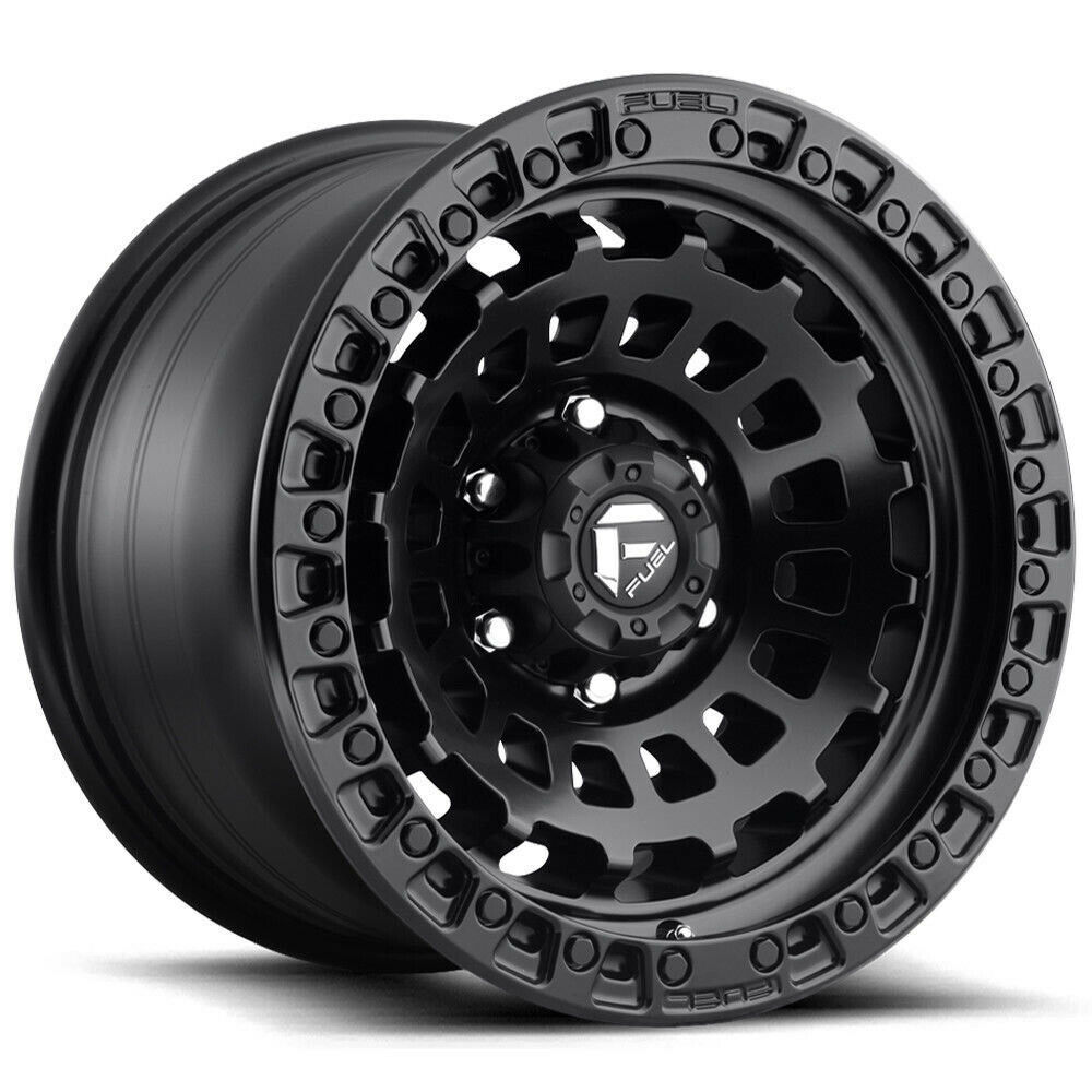 One 20x9 Fuel Zephyr D633 6x135 20 Matte Black Wheels Rims - Wheels