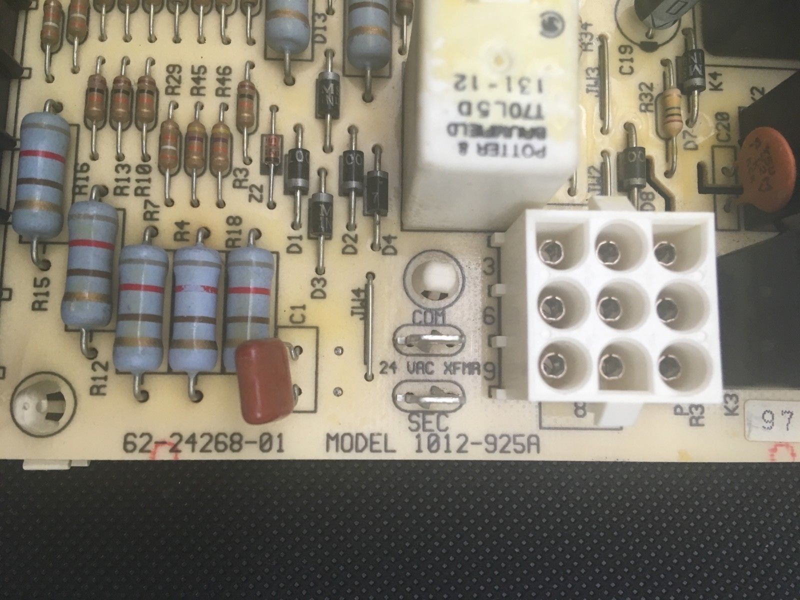 Rheem Ruud Furnace Circuit Board 622426801 1012925A 1012839252C