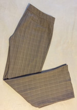 TAHARI Women Career Work Twill Stripe Bootcut Dress Slacks Trouser Pants... - $21.99