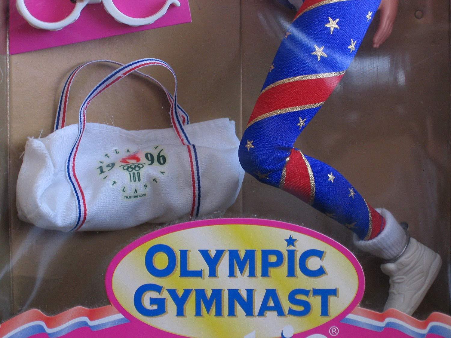 Barbie Olympic Gymnast 1996 Atlanta Games Doll NIB - Dolls, Clothing & Accessories