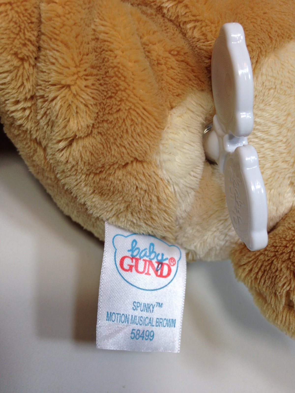 gund spunky dog brown