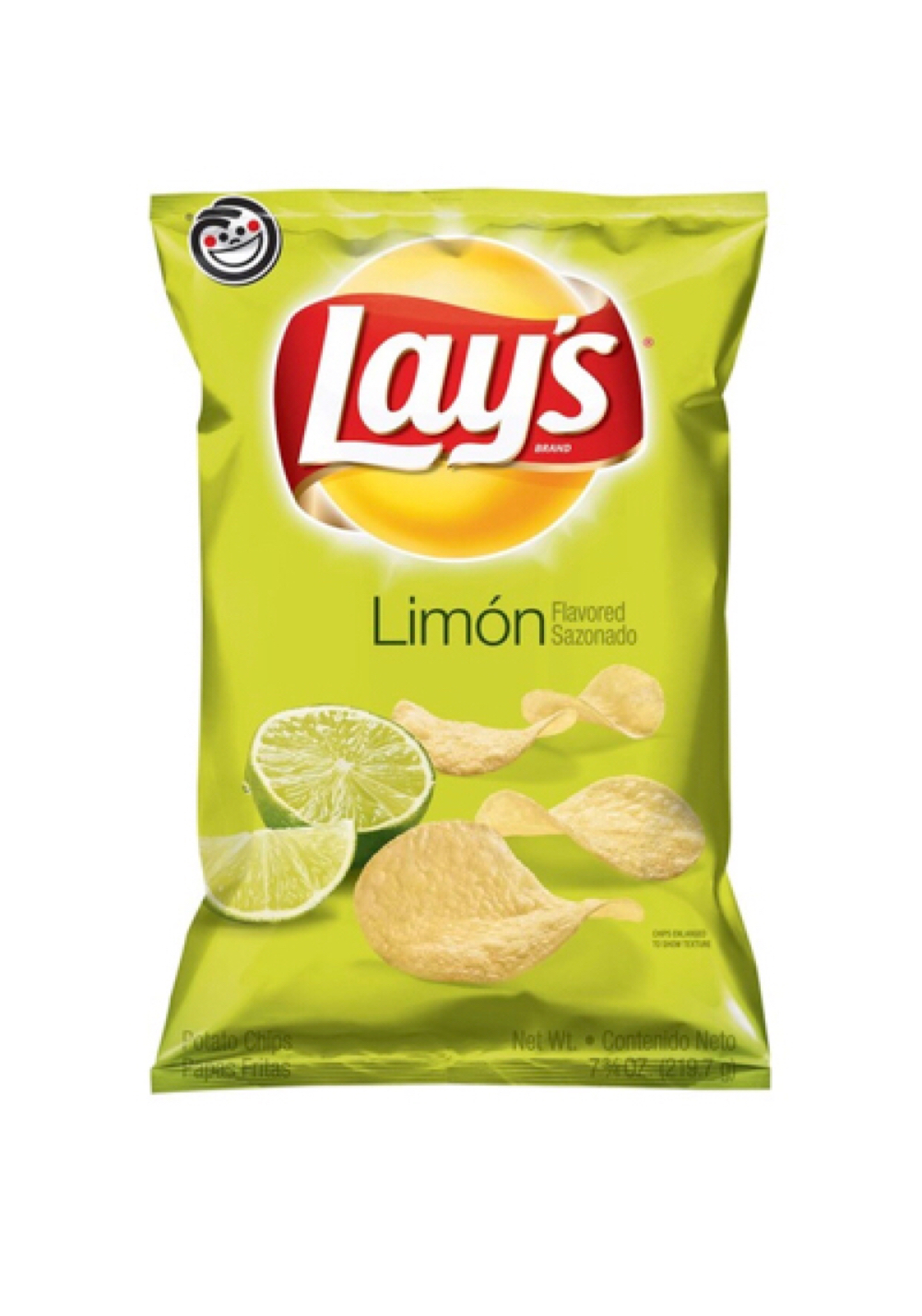 Lay’s Limon Flavored Potato Chips 7oz Bag Chips