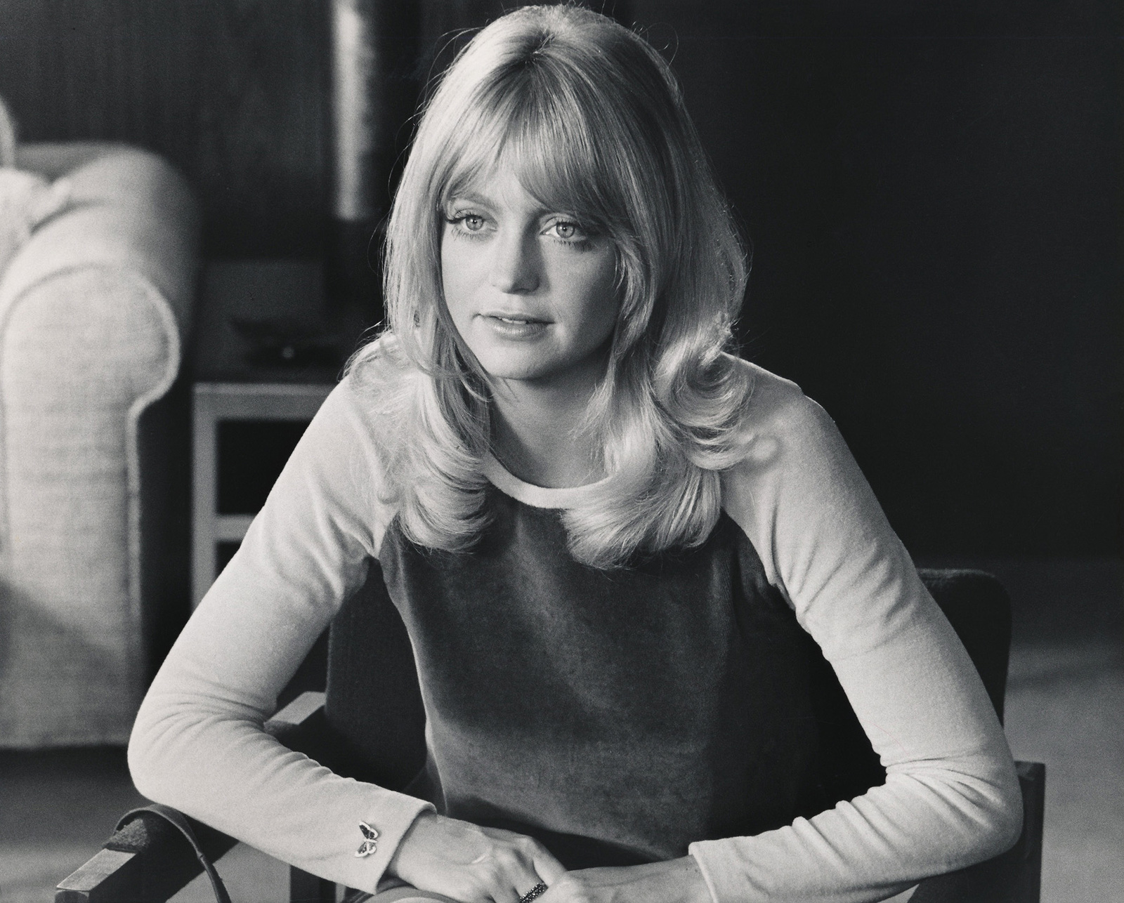 Candid and Young Goldie Hawn, an Archival Print - Art Photographs
