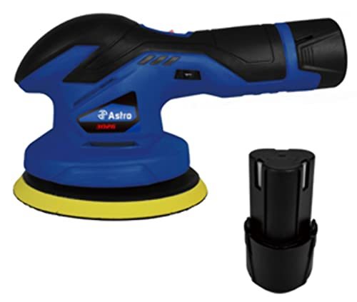 Astro Pneumatic 3026 12V Variable Speed Cordless Palm Polisher (2 Ah)