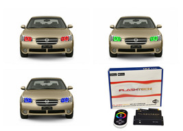 for Nissan Maxima 02-03 RGB Multi Color WIFI LED Halo kit for Headlights - $295.02