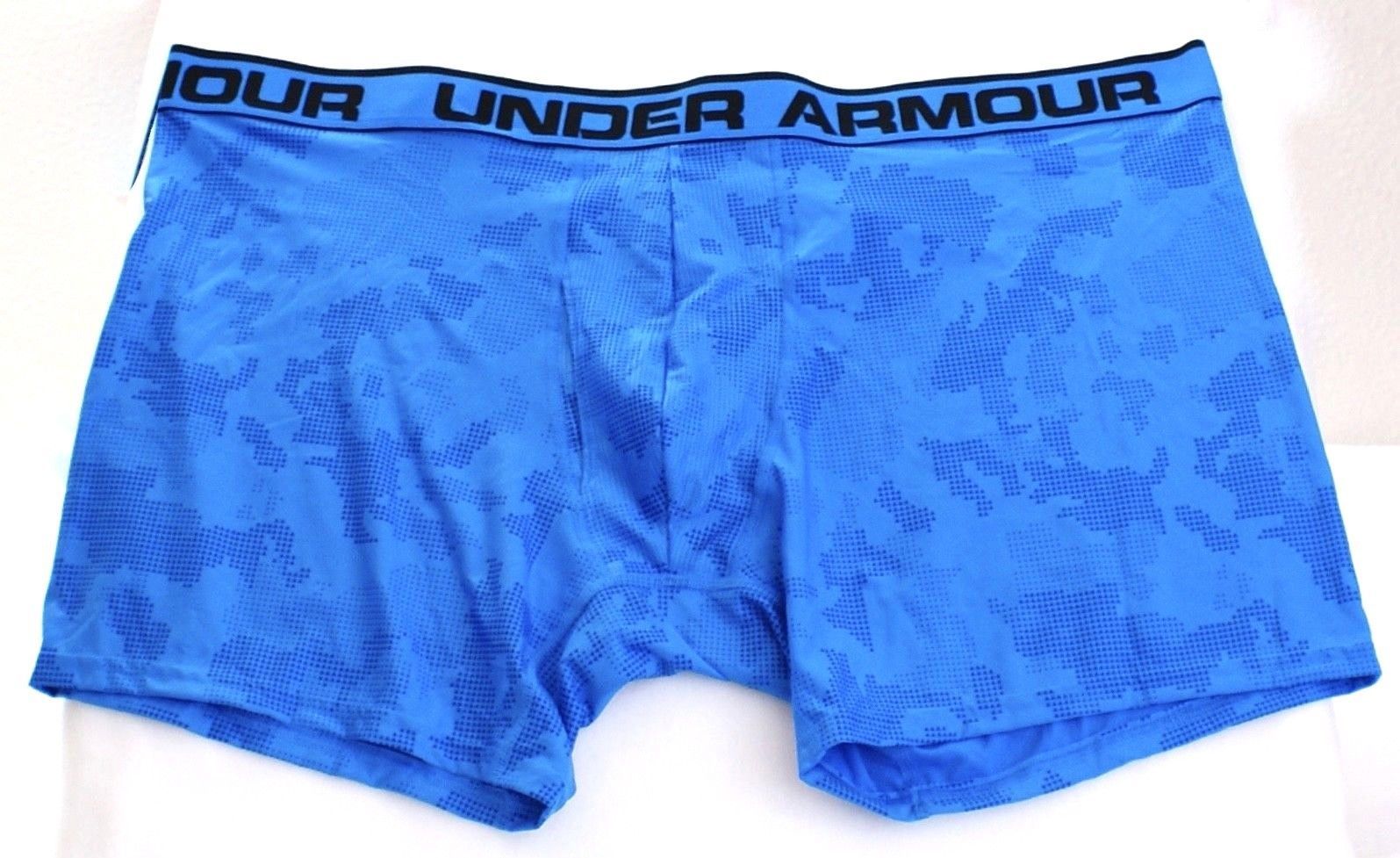 Under Armour Blue Printed 6" Boxerjock Boxer Brief Underwear Men's NWT