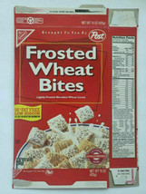 NABISCO FROSTED WHEAT BITES EMPTY CEREAL BOX 1996 - $12.99