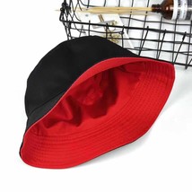 Fashion Women Solid Color Flat Cotton Reversible Fisherman  Hat Bucket Cap Flat  - $32.19