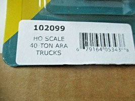 Rapido # 102099 Freight 40-Ton ARA Trucks HO Scale image 2