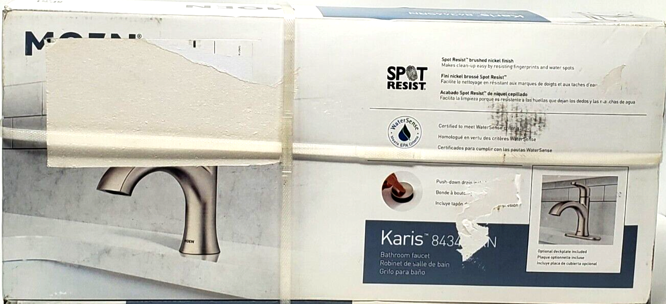 Moen Karis 84346SRN Spot Resist Brushed and similar items