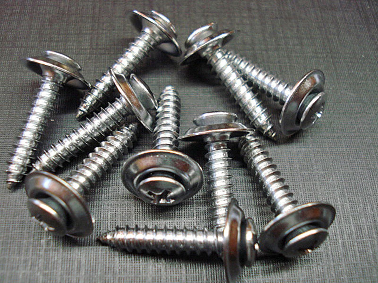 25 pcs #8 x 3//4/" w//#6 head stainless kick panel door interior trim screws GM