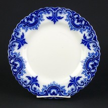 WH Grindley Clifton Flow Blue Dinner Plate, Antique c.1891 England Exc 9... - $60.00