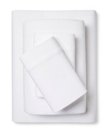 Room Essentials- Solid Jersey Sheet Set, Full, White - $21.68