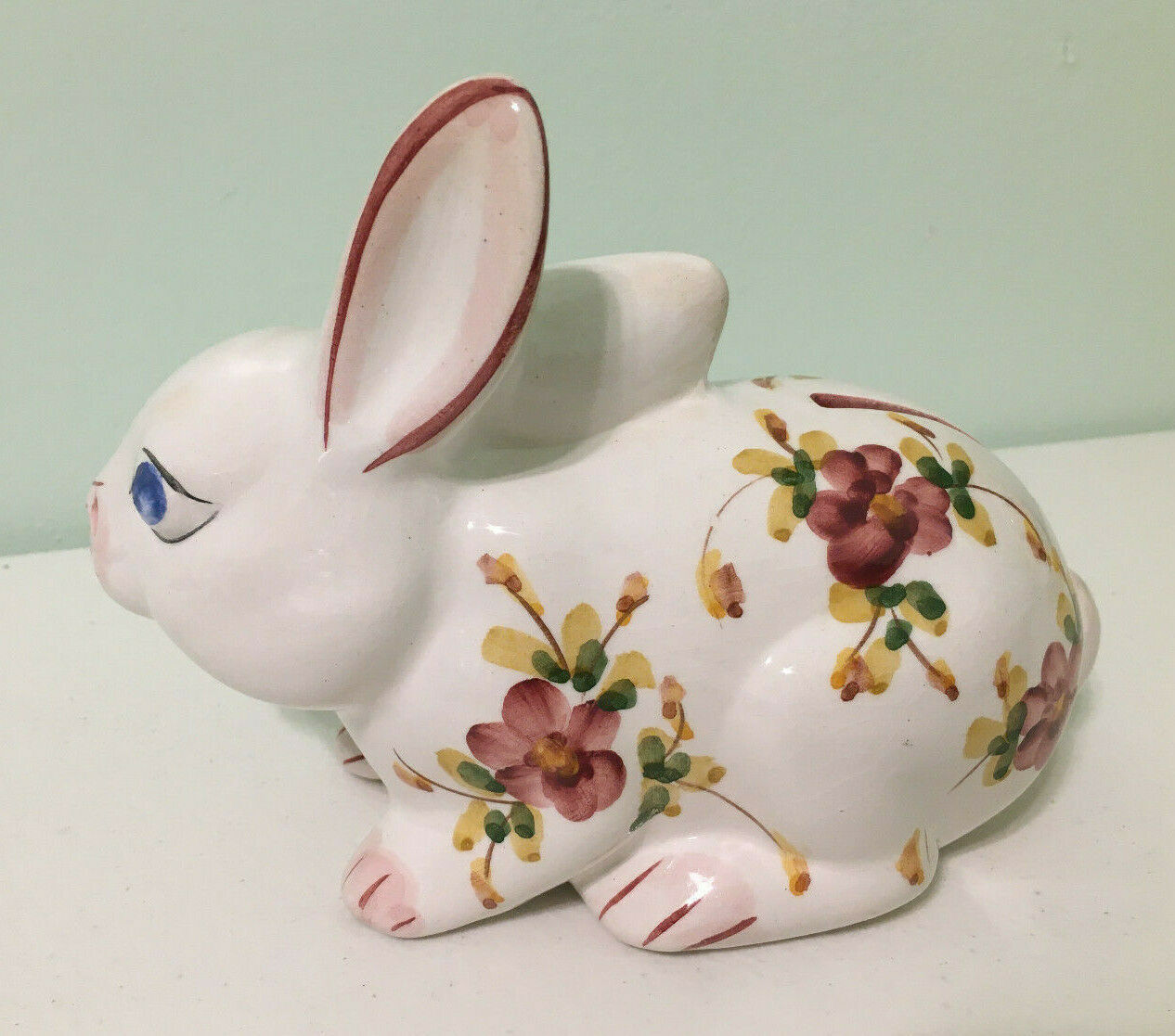 Andrea by Sadek Jay Willfred Rabbit Piggy Bank Made in Portugal  - $19.79