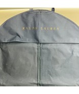 Ralph Lauren navy canvas foldable garment bag 53" x 24" Luggage - $54.45